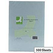 Q-Connect Blue A4 Paper Coloured Paper 80gsm Ream 500 Sheets image