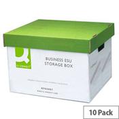 Q-Connect Business Easy Set Up Storage Box Pack 10 image