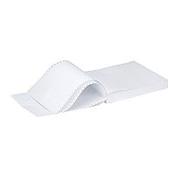 Q-Connect Listing Paper 11 inches x241mm 3-Part NCR Perforated Plain Pack of 700 image