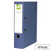Q-Connect Blue Polypropylene Lever Arch File A4 Pack of 10 image