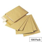 Tyvek C4 Peel and Seal White Gusset Envelopes 324x229x38mm Pack of 20 image