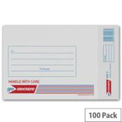 GoSecure Bubble Lined Envelope Size 3 150x215mm White Pack of 100 image