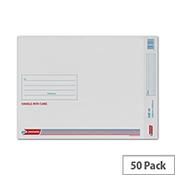 GoSecure Size 10 Bubble Lined Envelopes 350x470mm White Pack of 50 image