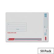 GoSecure Size 8 270x360mm White Bubble Lined Envelopes Pack of 50  image