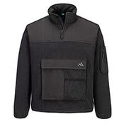 Portwest KX3 Sport 1/4 Zip Fleece - Black - Size L