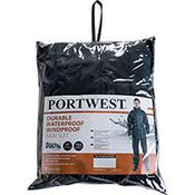 Portwest L450 Sealtex Essential Rainsuit Navy Medium image