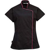 Portwest LW15 Ladies Wrap Tunic Black Medium image