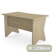Home Office Medici Desk W1200xD700mm 25mm Desktop &amp; Legs Urban Oak