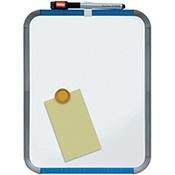 Nobo Slimline Steel Whiteboard 280x220mm Silver Trim QB05142ASTD