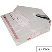 Go Secure Extra Strong Polythene Envelopes 165x240mm Pack of 25 PB08228 image