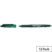 Pilot Frixion Rollerball Green Pack of 12 224101204 image