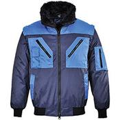 Portwest PJ20 Pilot Jacket 2-Tone Navy Medium image