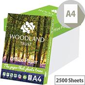 Woodland Trust A4 Office Paper 75gsm Pack of 2500 WTOA4 image