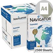 Navigator Expression Printer Paper A4 90gm White 2500 Sheets image
