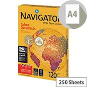 Navigator Colour Documents A4 Paper 120gsm Pack of 250 NAVA4120 image