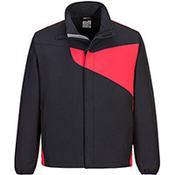 Portwest PW271 PW2 Softshell Jacket Black &amp; Red Medium image