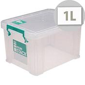 StoreStack Clear 1 Litre Storage Box W180 x D110 x H90mm RB00814 image