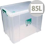 StoreStack 85L Plastic Storage Box W660xD440xH390mm RB11090 image