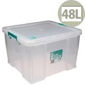 StoreStack 48 Litre Storage Box Clear W490xD440xH320mm RB90125 image
