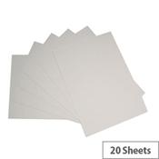 RDI Office A3 Paper Card White 205gsm Pack of 20 WCA320 image
