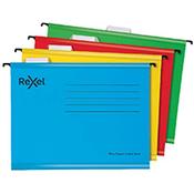 Rexel Classic Suspension Files A4 Assorted Pack of 10 2115585 image