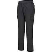 Portwest S231 Stretch Combat Trousers Black Size 32 (Short Fit) image