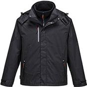 Portwest S553 Radial 3in1 Jacket Black Medium image
