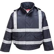 Portwest S783 Bizflame Bomber Jacket Navy Medium image