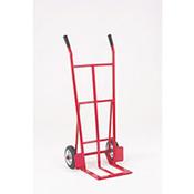 General Purpose Red Hand Truck With Rubber Wheels Capacity 150Kg 316859 image