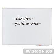 Franken ValueLine Whiteboard Plastic Coated Surface 1200x900mm SC3003