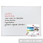 Franken ValueLine Magnetic Whiteboard Enamel Surface 1500x1000mm SC3209