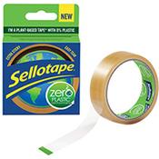 Sellotape Zero Plastic 24mm x 30m 2635499 image