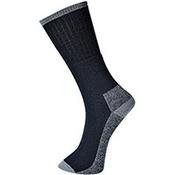 Portwest SK33 Work Sock - Triple Pack Black Size 39-43 image