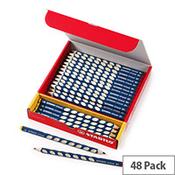 Stabilo EasyGraph HB Pencils Classpack Pack of 48 image