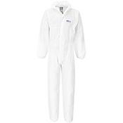 Portwest ST80 Biztex Coverall SMS FR (Pack of 50) White Medium