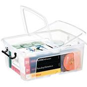 Strata Smart Box - 24L Transparent Boxes with Secure Folding Lids image