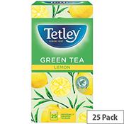 Tetley Green Tea With Lemon Tea Bags Pack of 25 1571A image