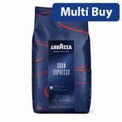 Lavazza Gran Espresso Coffee Beans - 1kg Bag, Bold and Intense Coffee