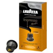 Lavazza Eco Caps Nespresso Compatible Capsules - Lungo, 100% Compostable, Pack of 10