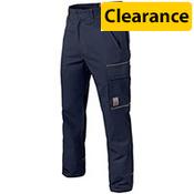 Wurth Basic Work Trousers - Marine Blue, Size 50, Comfortable and Durable for Industrial Work (Ref. M003168050) image