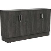 Grand 4 Doors Credenza Cabinet W1605xD420xH895mm Harbour Oak image