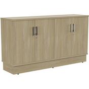 Grand 4 Doors Credenza Cabinet W1605xD420xH895mm Urban Oak