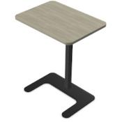 Gato Laptop Stand 550x400x670mm Black Frame &amp; Arctic Oak Top