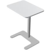 Gato Laptop Stand 550x400x670mm Silver Frame &amp; Grey Top