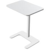 Gato Laptop Stand 550x400x670mm White Frame &amp; Grey Top