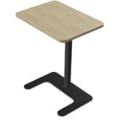 Gato Laptop Stand 550x400x670mm Black Frame &amp; Urban Oak Top