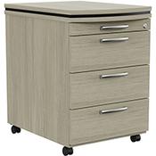 Oskar Mobile 4 Drawer Pedestal Arctic Oak W425mm image