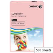 Xerox Symphony Pastel Pink A4 Paper 80gsm Paper Pack of 500  image