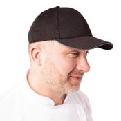 Chef Works Cool Vent Baseball Cap Gray Trim - One Size image