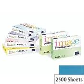 Image Coloraction Malta Midi Blue A4 Paper 80gsm Box of 2500 Sheets image